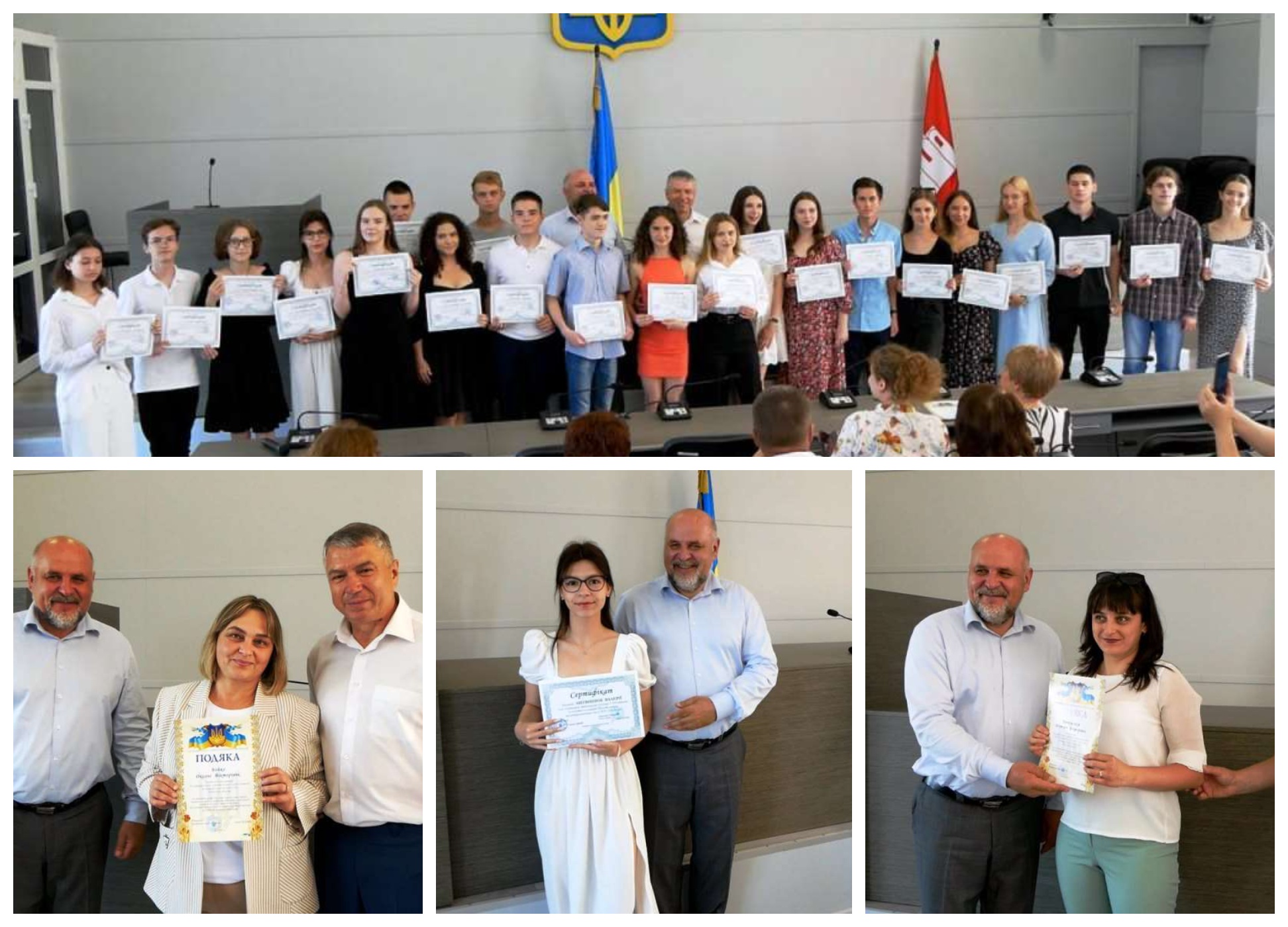 В Білій Церкві урочисто привітали випускників з успішним складанням НМТ